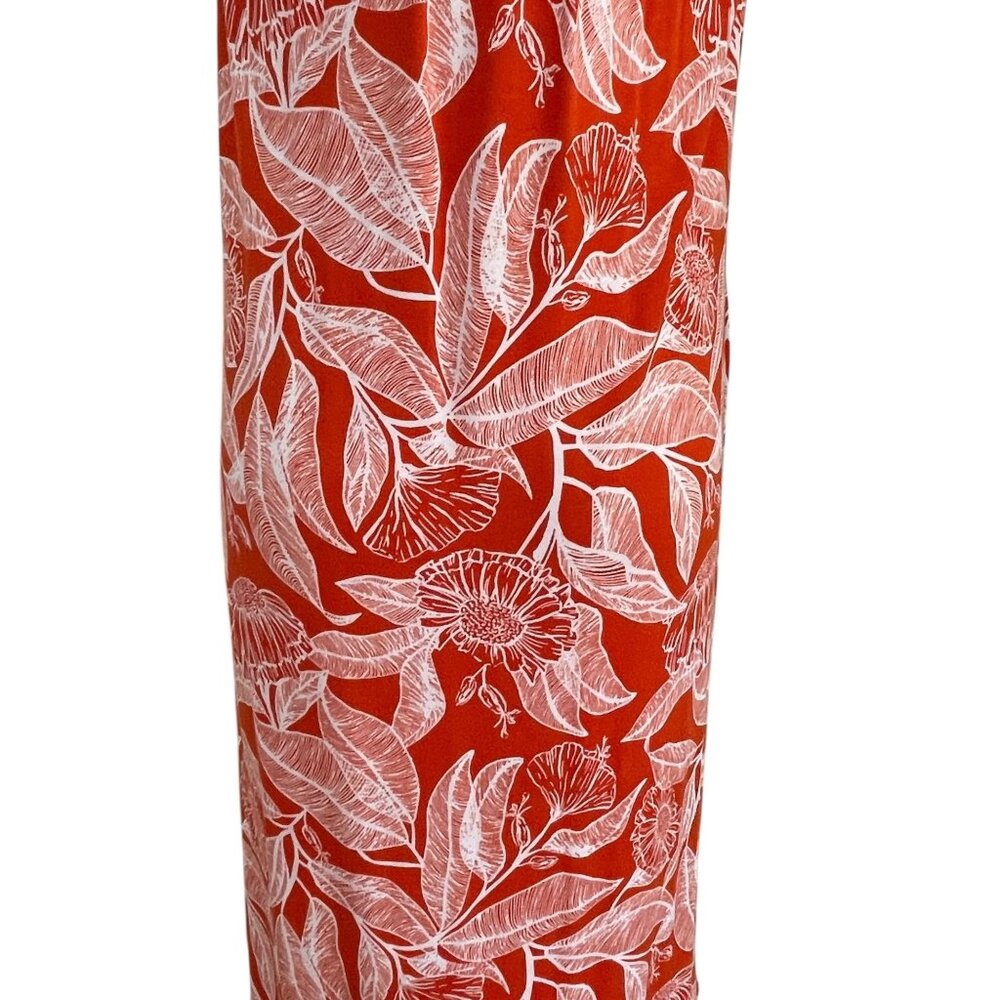 Serra Womens Maxi Dress Med Boho Floral Print Sleeveless Summer Vacation Flowy - Picture 5 of 12